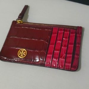 Tory Burch card slots wallet